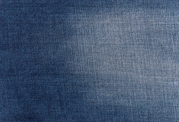 Texture of blue jeans