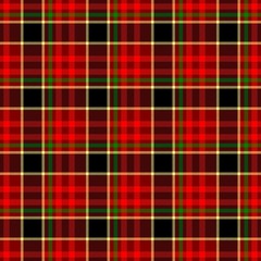 Fototapeta premium red yellow green check diamond tartan scot plaid fabric material seamless pattern texture background