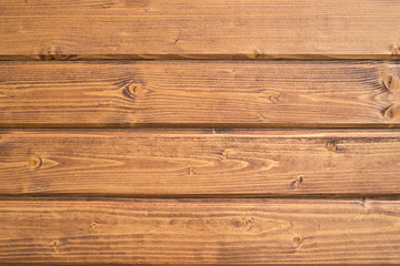 Fototapeta na wymiar Wooden background with horizontal boards