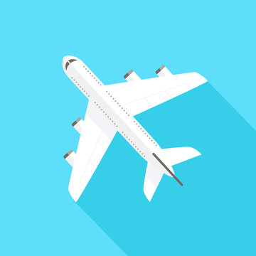 Flying Airplane - Icon