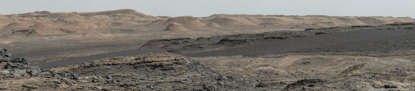 Mars surface. Elements of this image furnished by NASA