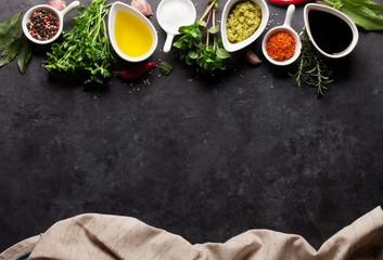 Herbs, condiments and spices
