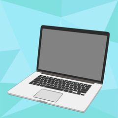 PC laptop for work and social networks