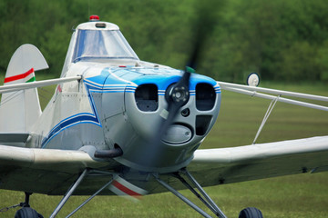 Pawnee towing plane