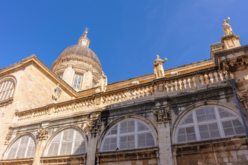 Fototapeta na wymiar Dubrovnik Assumption of Virgin Mary cathedral