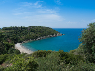 Fototapeta na wymiar Peloponnese beach, Greece, Europe