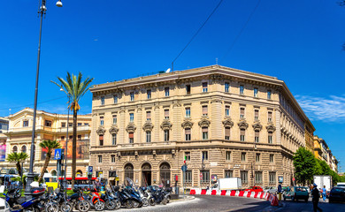 Fototapeta premium Building on Piazza Cavour in Rome