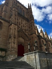 Fototapeta premium Portico de la catedral de Salamanca