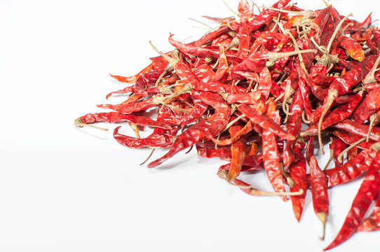 dried red hot chilli