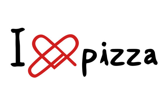 love pizza icon