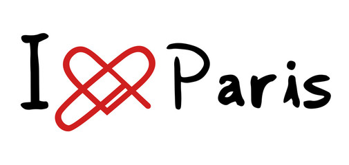 Paris love icon