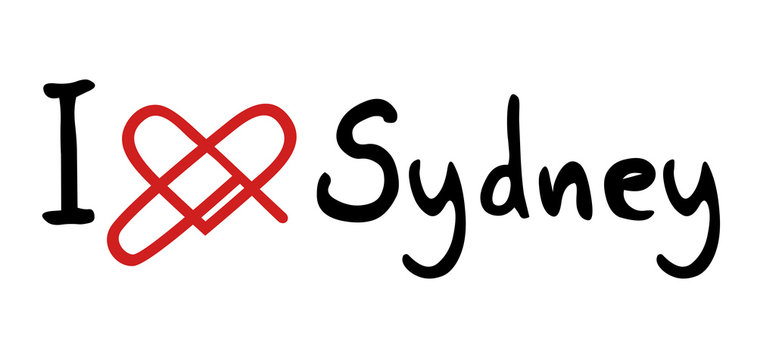 Sydney love icon