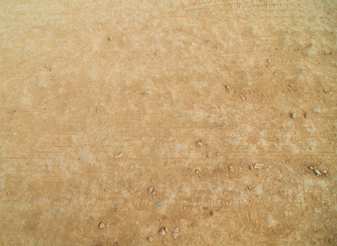 Red Ground Dirt Road texture