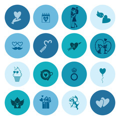 Happy Valentines Day Icons