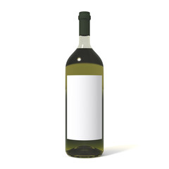 White Wine Bottle