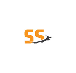 Obraz premium ss alphabet with swoosh gears