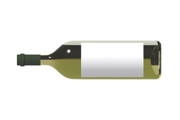White Wine Bottle