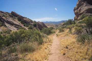 Fototapeta na wymiar Desert Hiking Trail