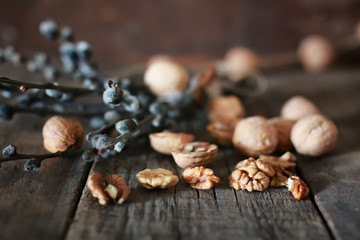 walnuts, whole and peeled