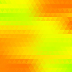 Vector geometric background. It consists of triangular elements. Triangular mosaic.