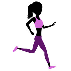 Running girl
