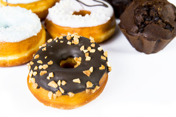 fresh flavored donuts