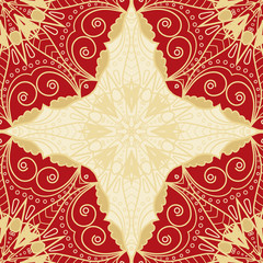 Lace seamless pattern