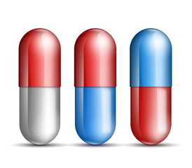 pills. Vector illustration