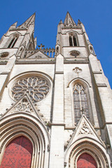 Obraz premium Niort. L'église saint André. Deux Sèvres, Poitou Charentes