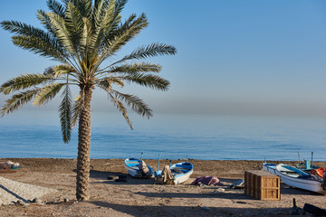 An off day for fishing at the beach