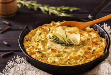 Potato Casserole with cheese 