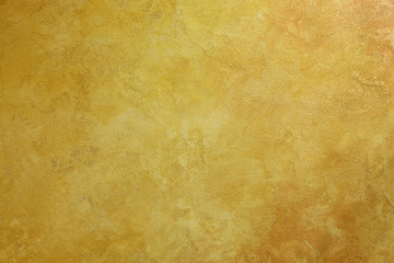 Obraz na płótnie Canvas Old yellow wall texture