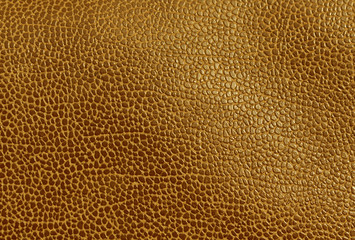 Abstract orange leather surface