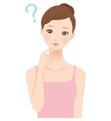 疑問　女性　美容　スキンケア