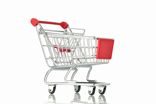 
Shopping Cart / High resolution image of shopping cart shot in studio on white background