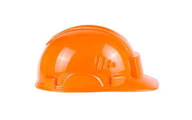 Fototapeta premium Orange Construction Helmet