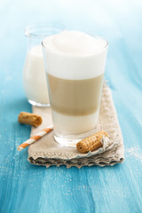 Latte coffee