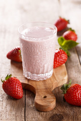 Strawberry smoothie