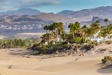 Maspalomas Dunes-Gran Canaria,Canary Islands,Spain