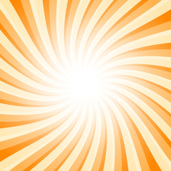 Obraz premium Abstract Star Shape Background - Orange and Gold - Vector