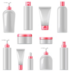 Vector Cosmetic Packaging Icons