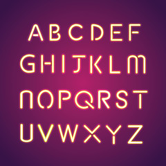 alphabet illumination text group