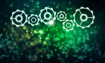 Gears mechanism background