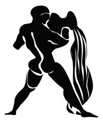 Astrology aquarius Sign - vector