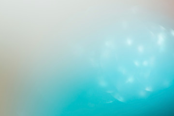 green bokeh light celebration background