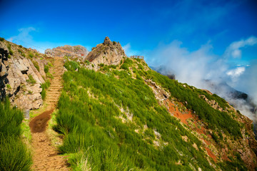 Pico do Arieiro trekking area