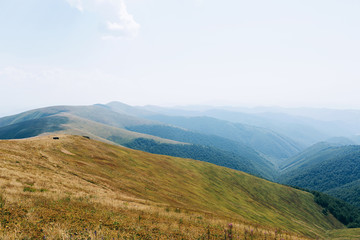 autumn mountains, hills