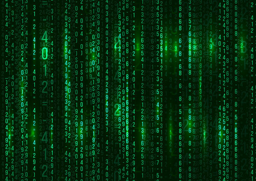 Abstract Technology Background. Web Developer. Computer Code. Programming. Coding. Hacker concept. Vector  Illustration.