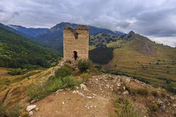 Fototapeta na wymiar Medieval Fortress, Transylvania, Romania