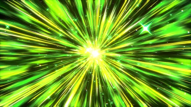 放射背景_緑